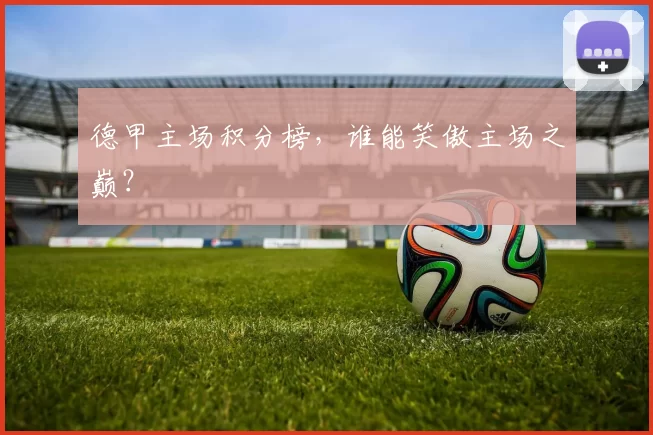 德甲主场积分榜,谁能笑傲主场之巅?