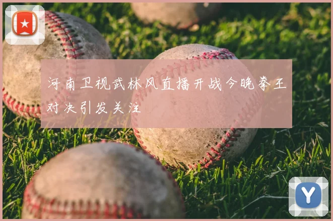 河南卫视武林风直播开战今晚拳王对决引发关注